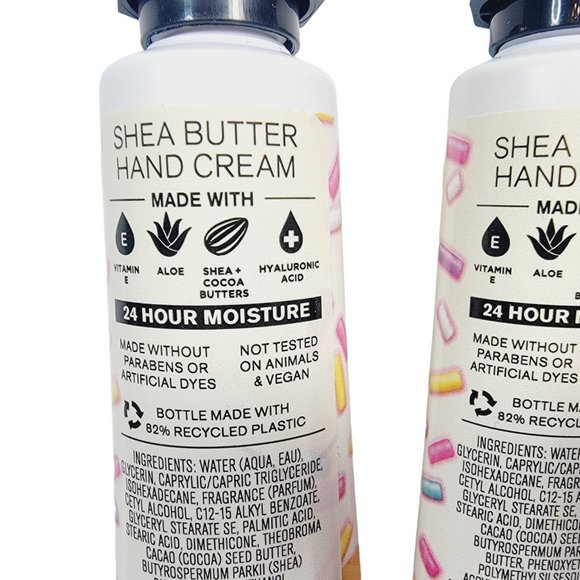 2 VANILLA BUTTERCREAM Bath & Body Works 1oz each Shea Butter Hand Cream Set NEW - Picture 6 of 6